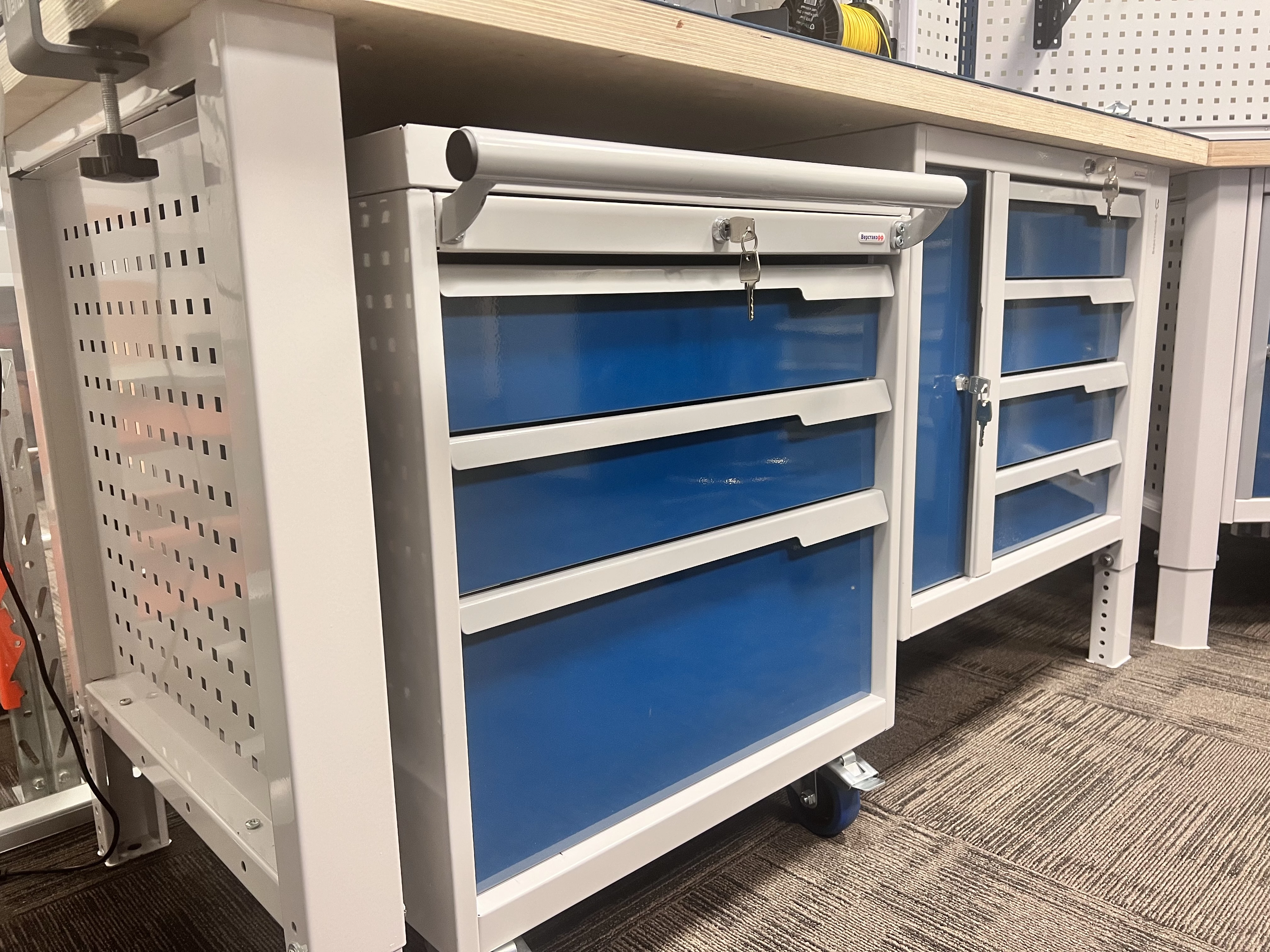 Верстак слесарный CTR 1802.S347.13-2F Верстакофф 124487 - Вид №8