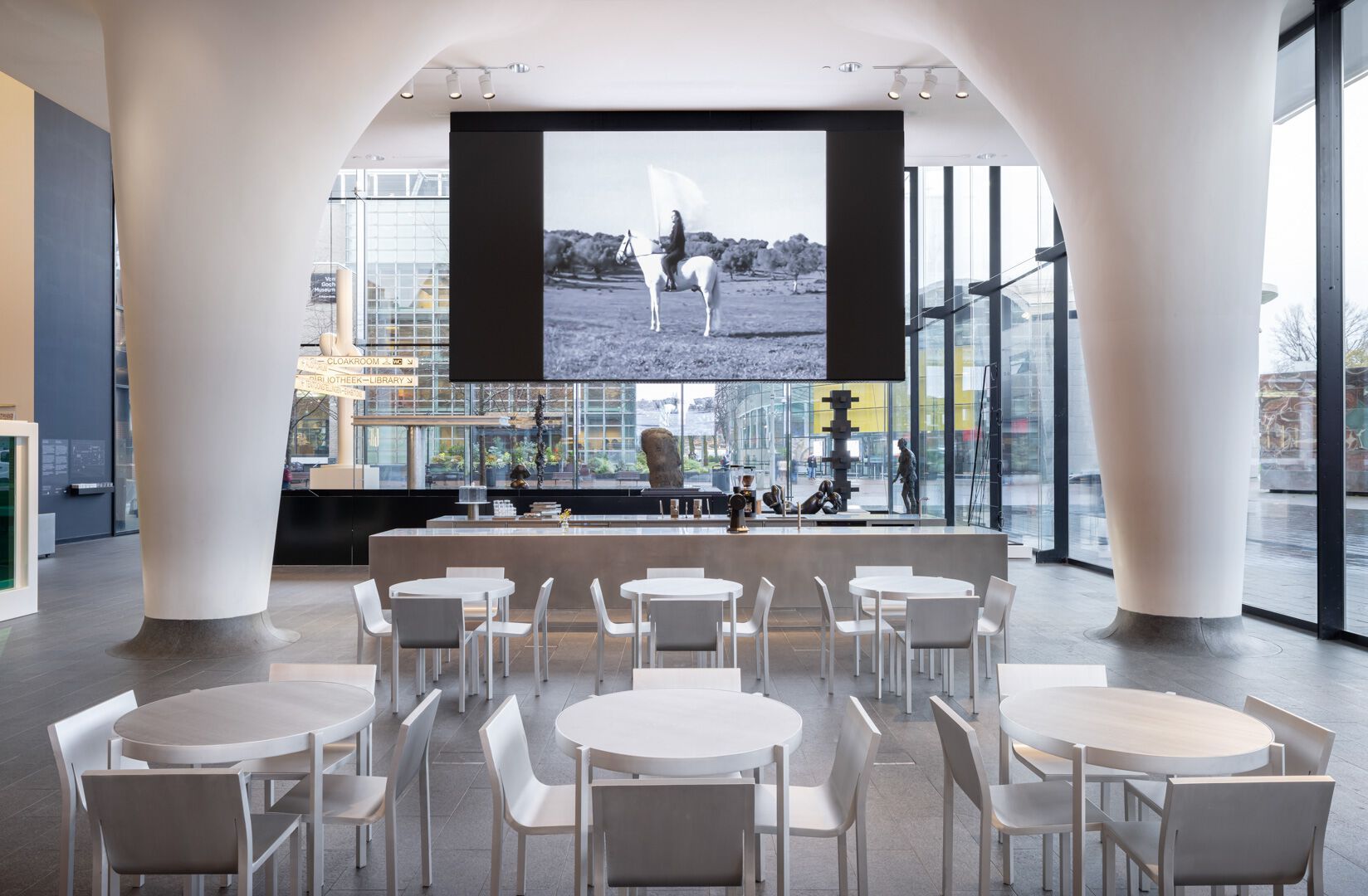 Штабелируемый алюминиевый стул BD Barcelona Stedelijk ARCH-00132726 - Вид №31