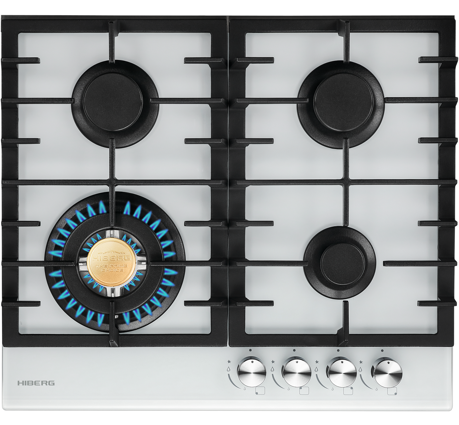 9021367 Газовая варочная поверхность HIBERG VM 60440 W STDN-0069893