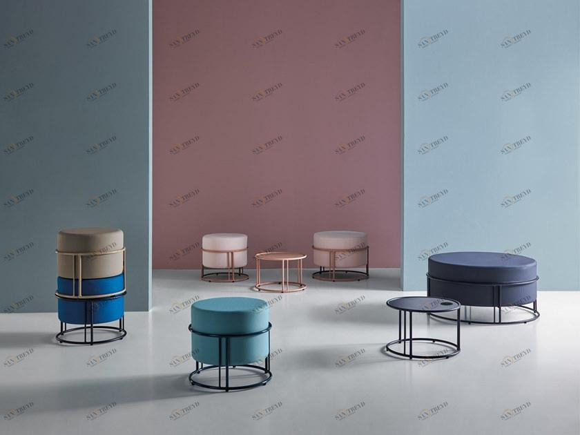 Mobboli Круглый пуф из ткани Up Up50puf, up60puf, up90puf