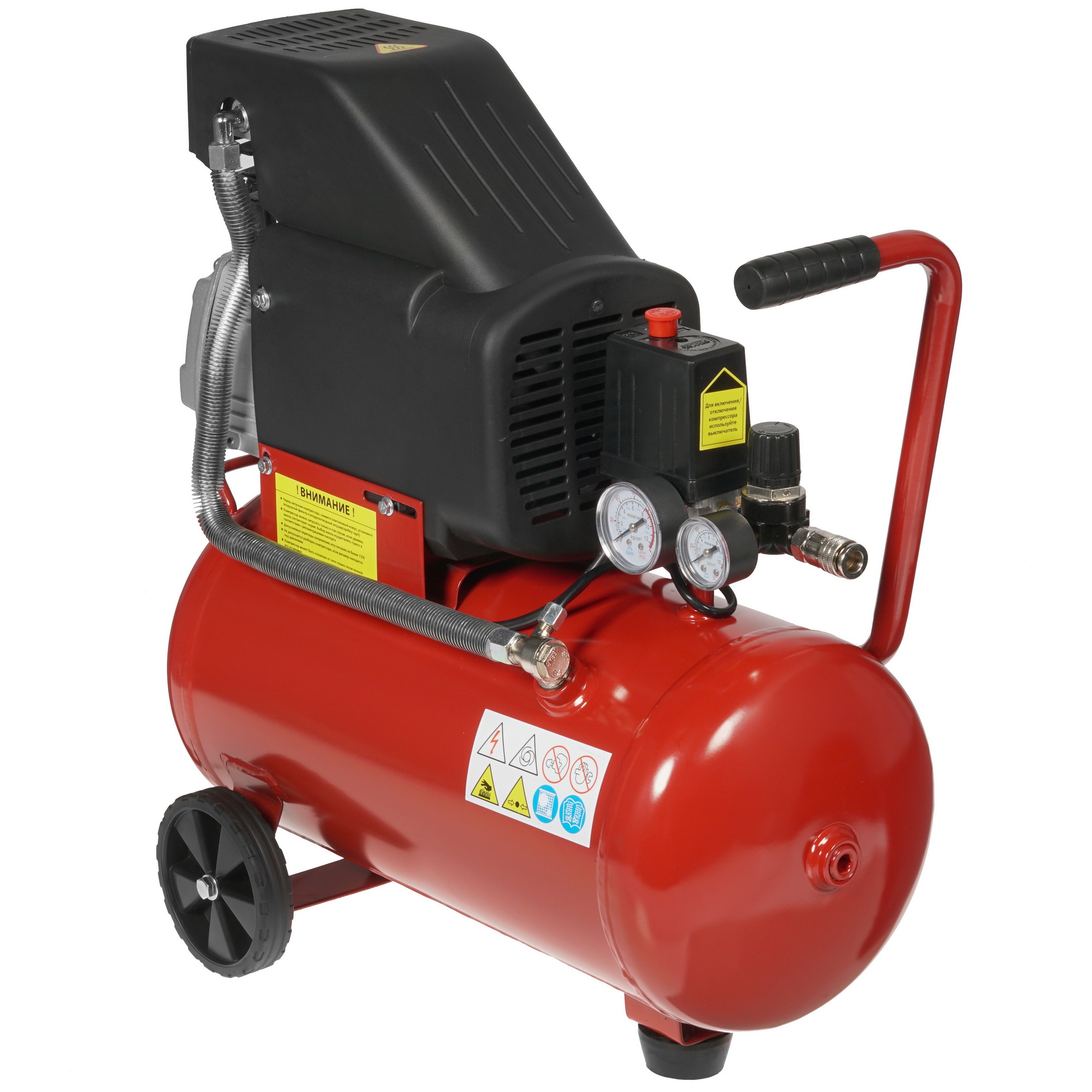 Компрессор поршневой масляный Elitech КПМ 200/24 8195587 STDN-0052925 - Вид №2