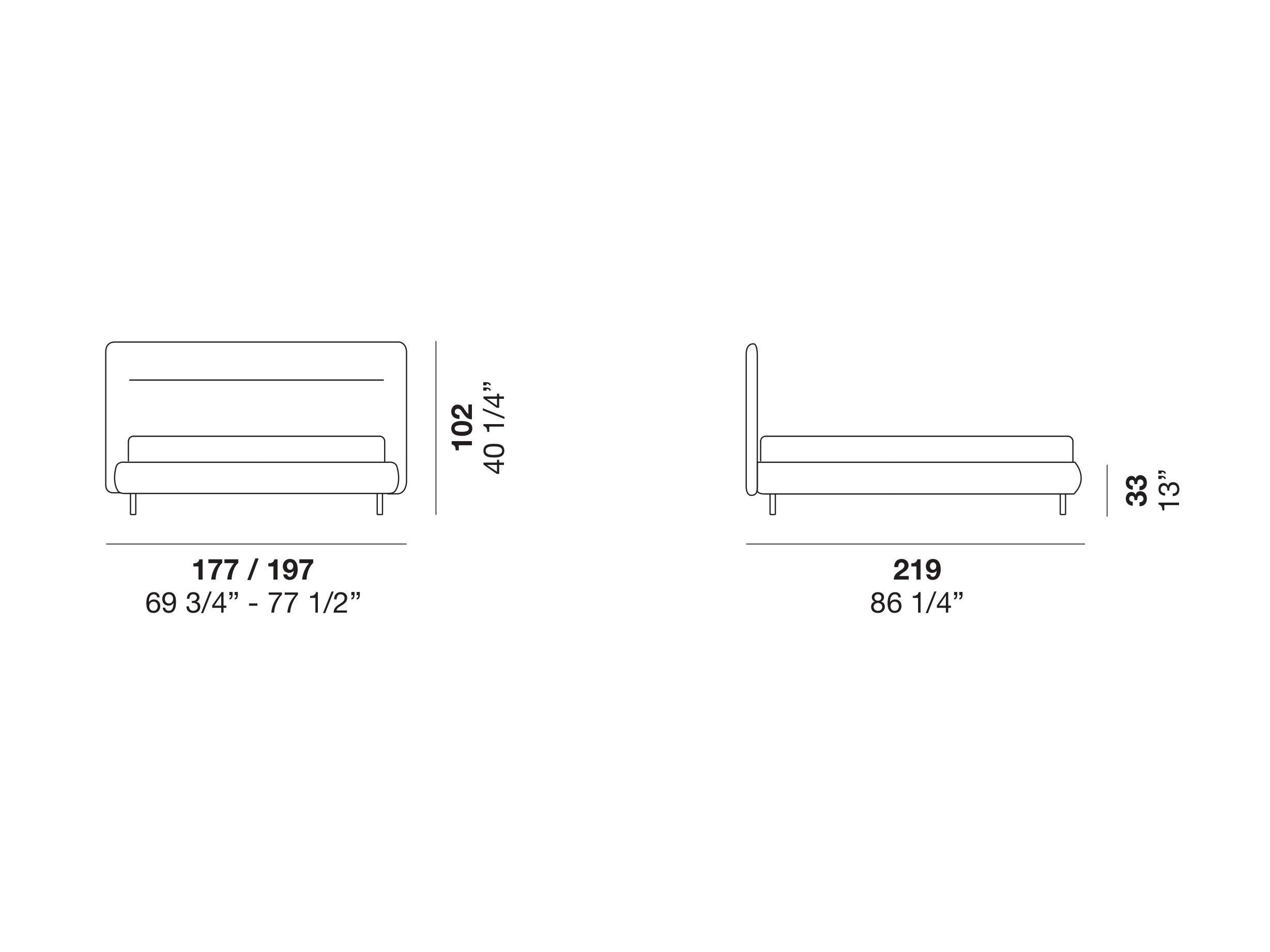 Двуспальная кровать с мягким изголовьем Alf DaFrè ORION ARCH-00106542 - Вид №9