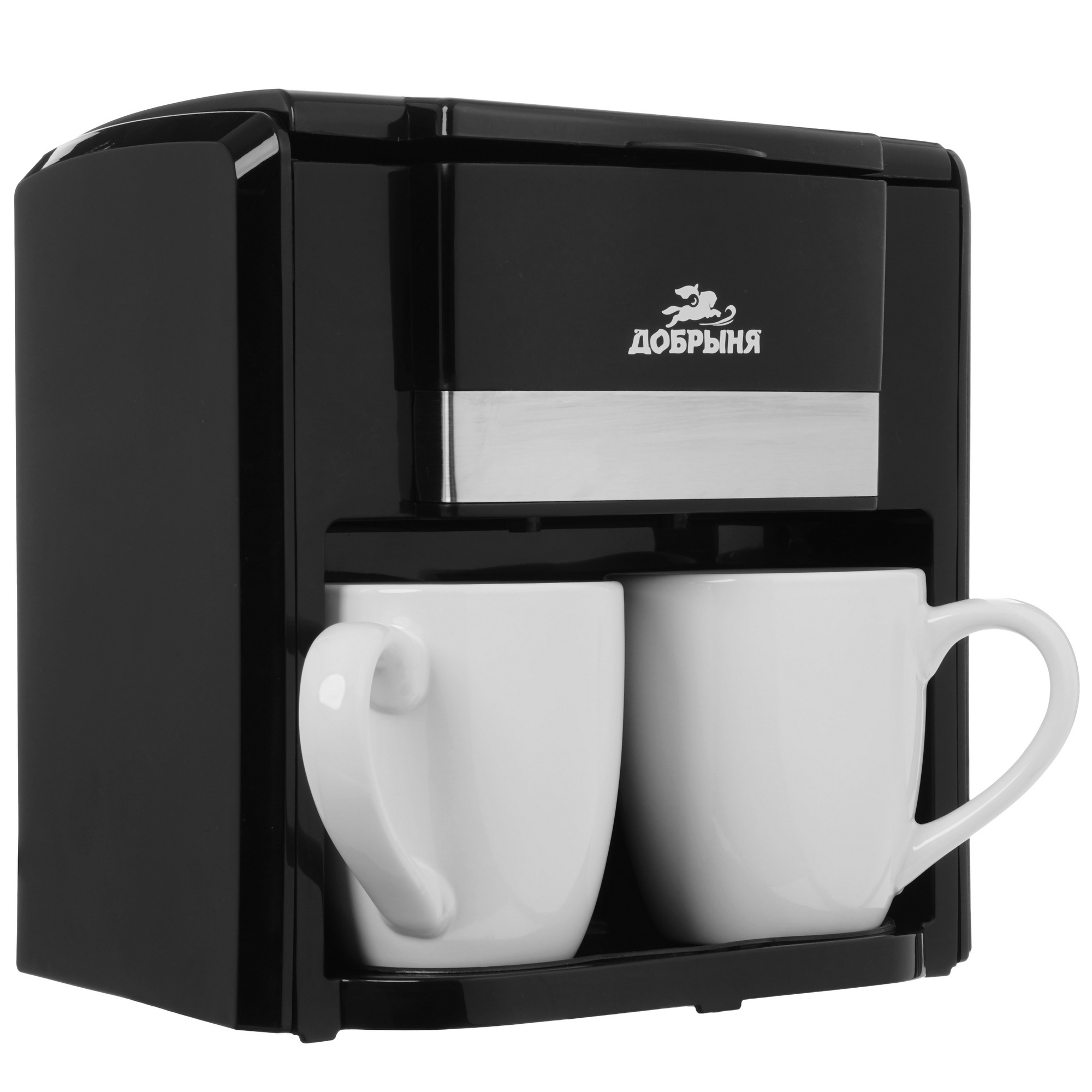 9230316 Кофеварка капельная Добрыня DO-3604 черный STDN-0076023