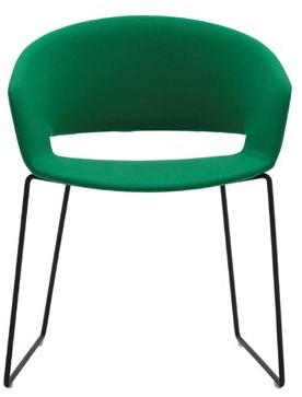 Andreu World Кресло-санки с обивкой Ronda So0453 - Вид №7