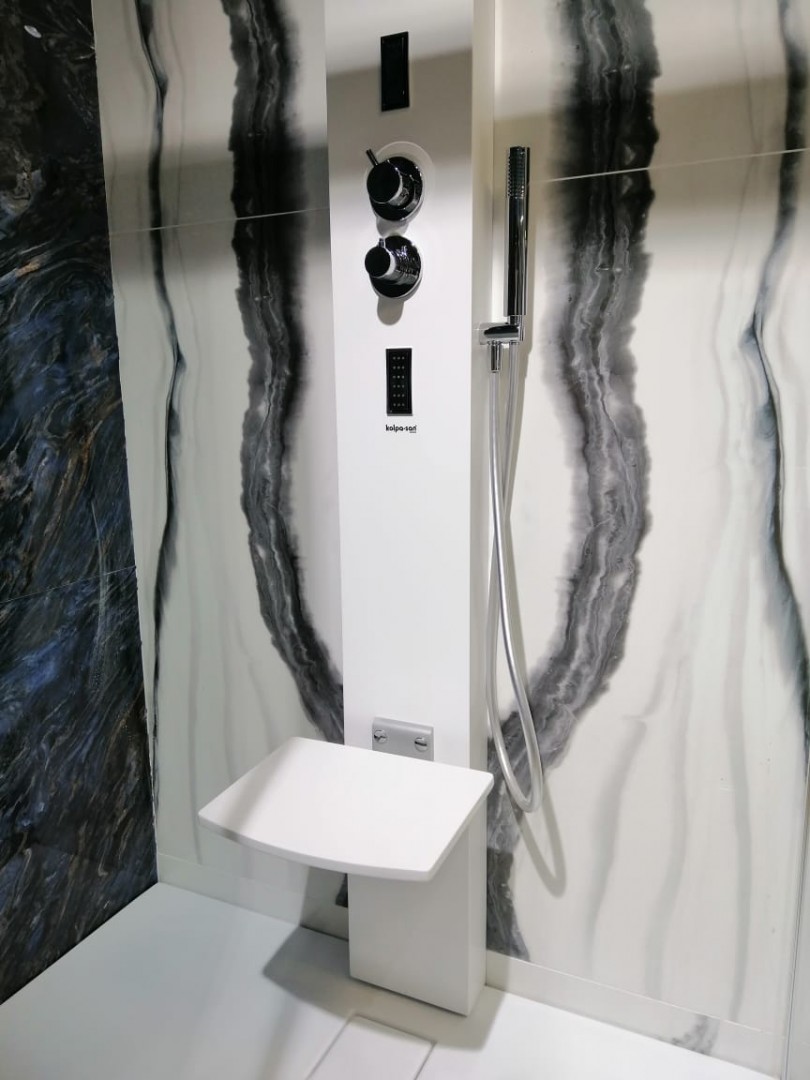 Душевая гидромассажная панель Zonda 00793 3F Словения Kolpa-San  - Вид №3