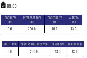Cosma Встраиваемая ручка для мебели в современном стиле  12890  - Вид №1