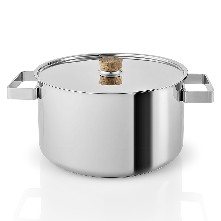 281260 Кастрюля с крышкой nordic kitchen 6 л нержавеющая сталь Eva Solo  - Вид №3