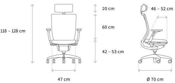 Wagner Кресло исполнительное вращающееся с 5 спицами Titan sun-id-1369614 - Вид №4