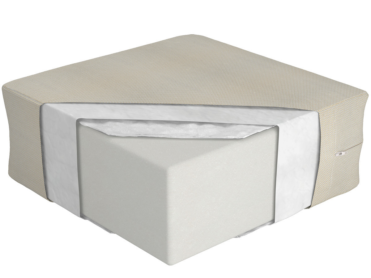 10.00.0811 Подушка для шезлонга Madrigal Relax Lounge left Outdoor Sunbrella ecru Mbm  - Вид №3