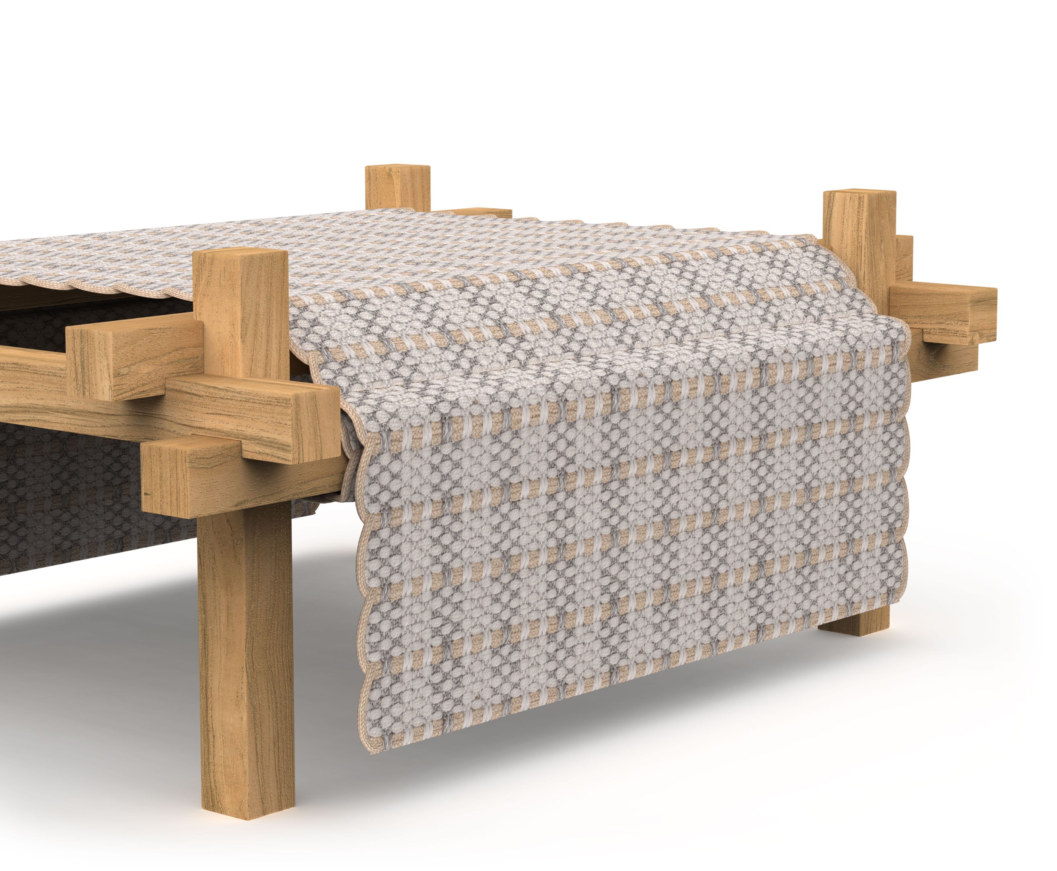 Садовое кресло с подставкой для ног GANDIABLASCO Gandiablasco Edition x Kengo Kuma ARCH-00055045 - Вид №11