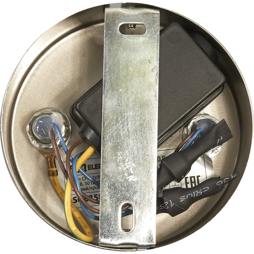 Спот Канна 2xGU10x50 Вт IP44 цвет чёрный/хром 82035163 STLM-2177241 TDM ELECTRIC  - Вид №3