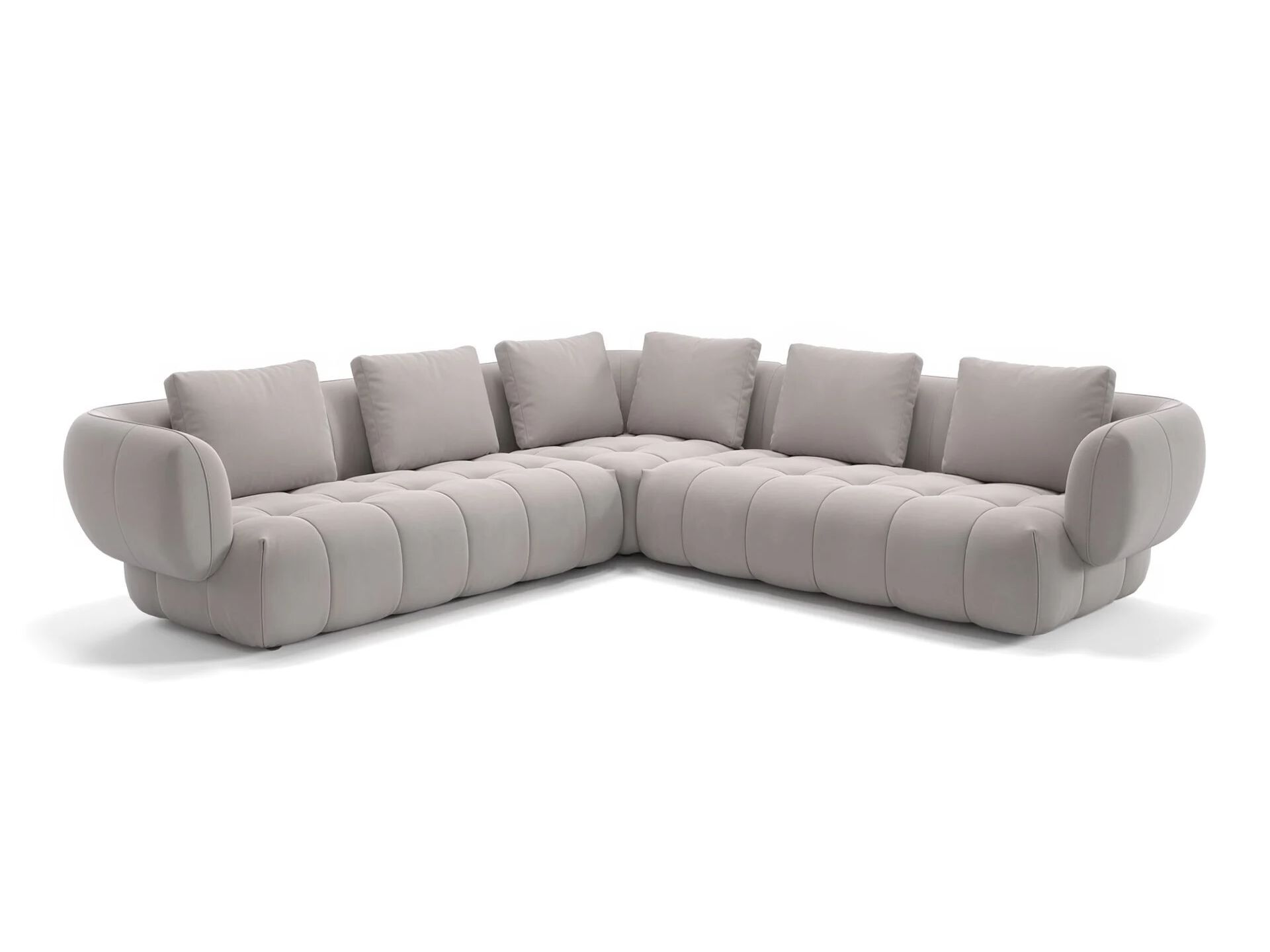 Угловой диван из ткани Sofanella море ARCH-00116504