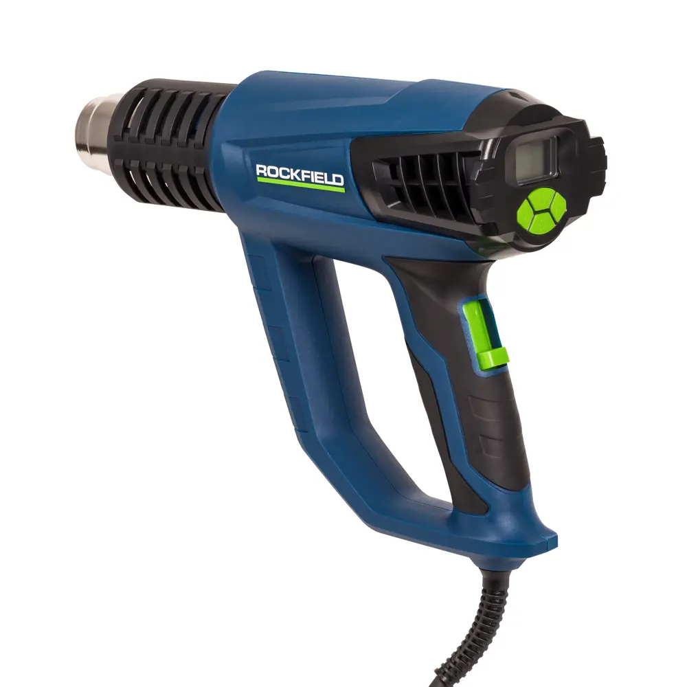 Строительный фен Rockfield RF20HGK1 профессиональный, 2000 Вт с комплектом насадок 89366424 STLM-1344616 - Вид №5