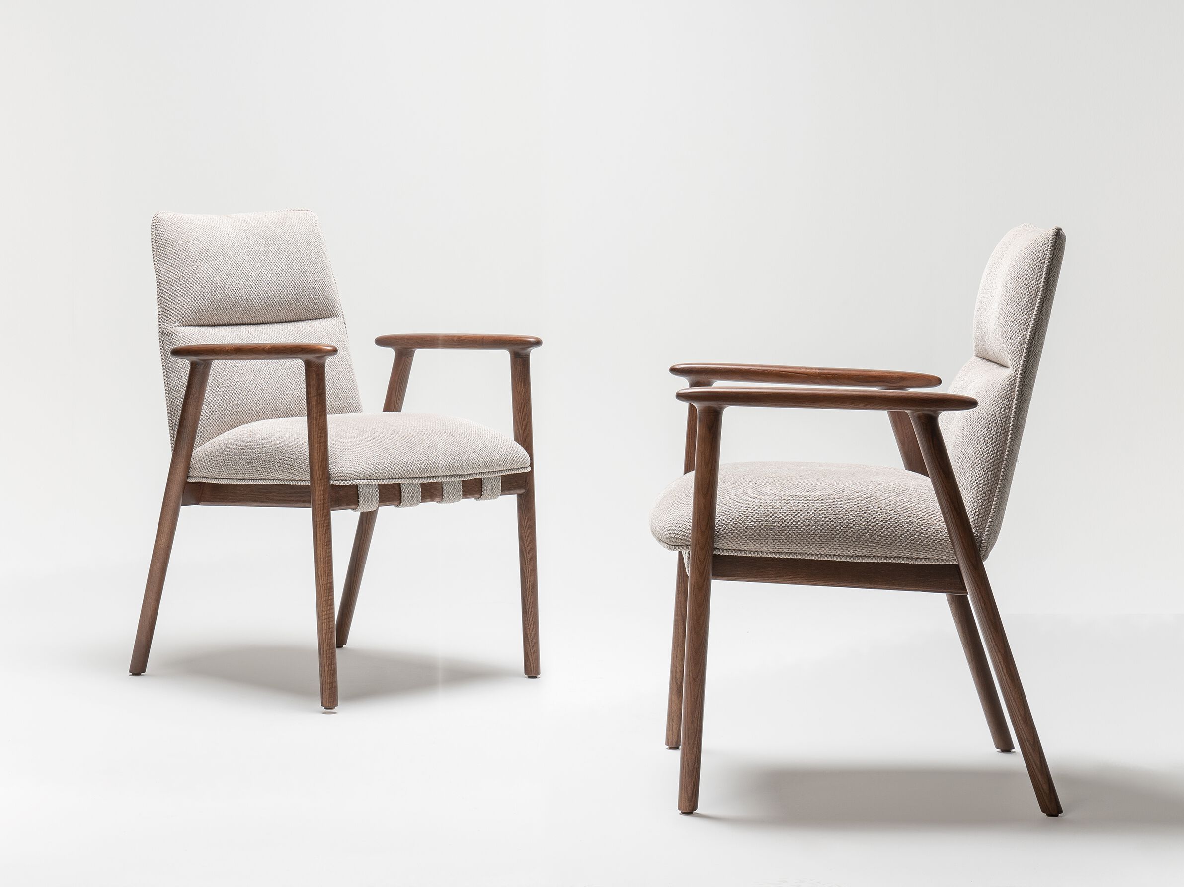 Тканевый стул с подлокотниками Papell Design Uriah ARCH-00124242 - Вид №5