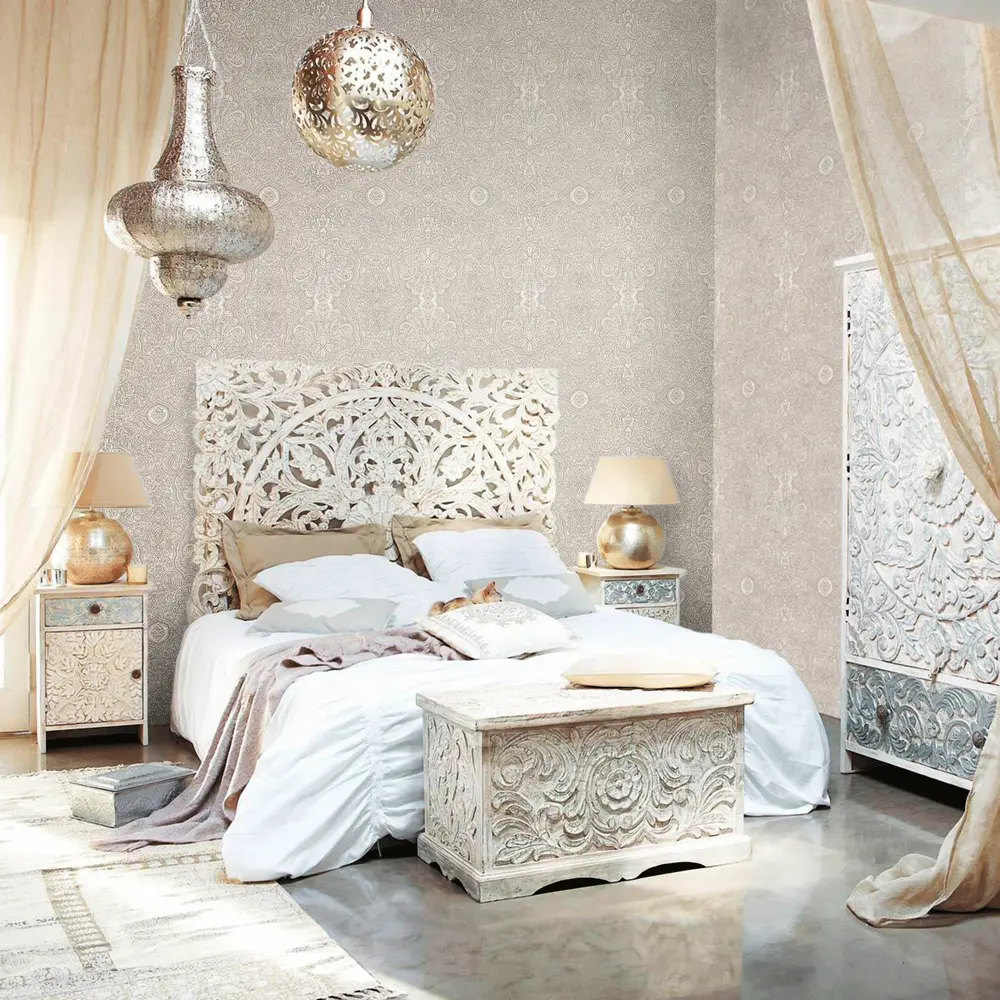 Обои флизелиновые Erismann Neochic бежевые 1.06 м 60050-02 Santreyd STLM-2162859 - Вид №2