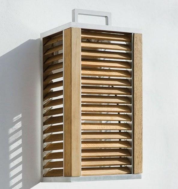 Ethimo Светодиодный настенный светильник для улицы из тика Ginger Gglm0100 - Вид №1