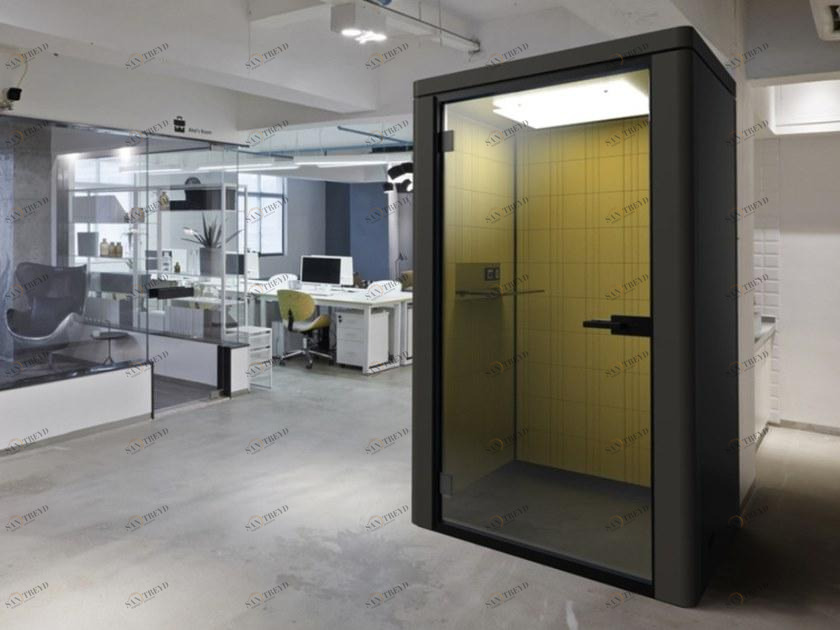 Elitable Акустическая телефонная будка со встроенным освещением Azure sun-id-1467969