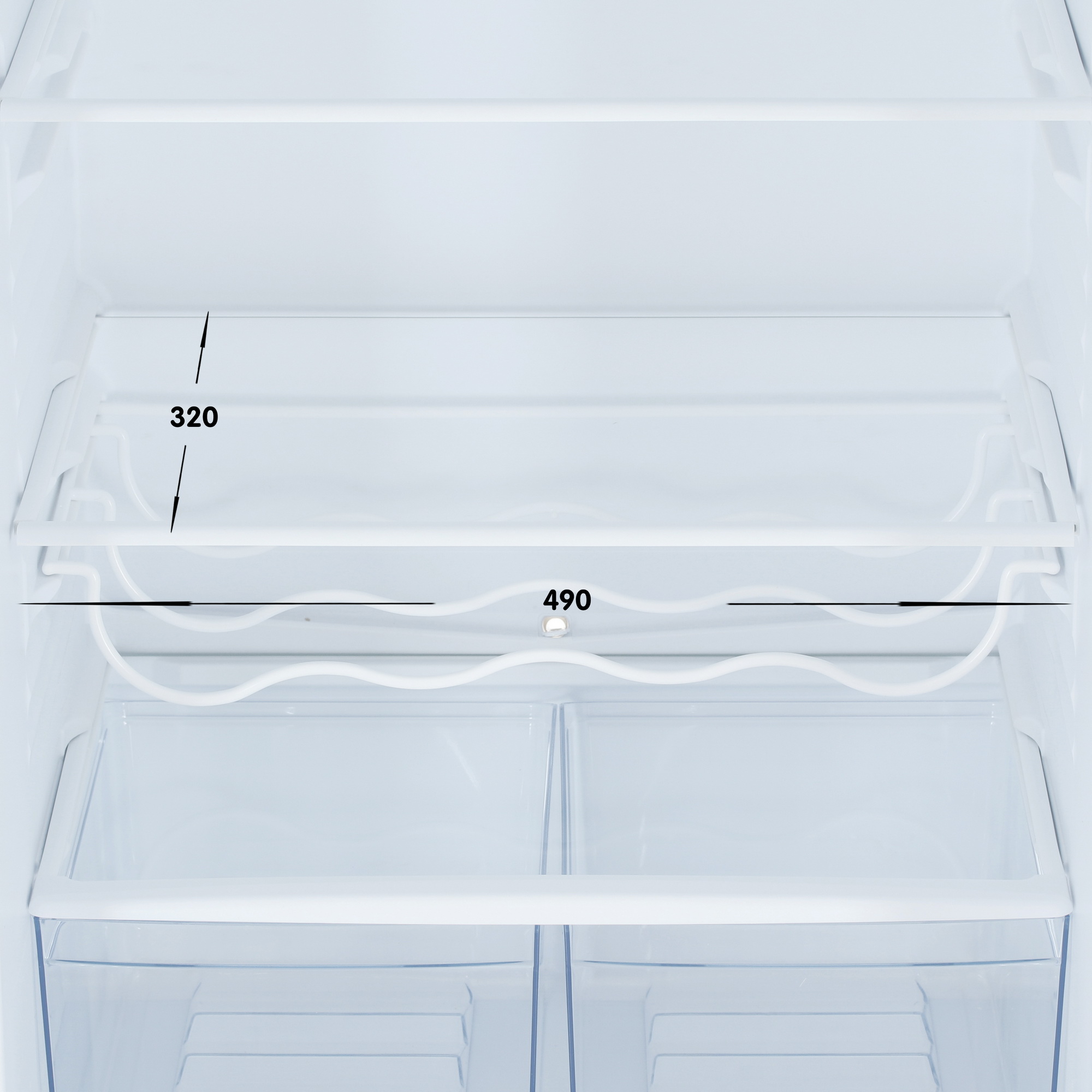 1330100 Холодильник с морозильником   DON R-291 BI белый STDN-0002619 - Вид №8