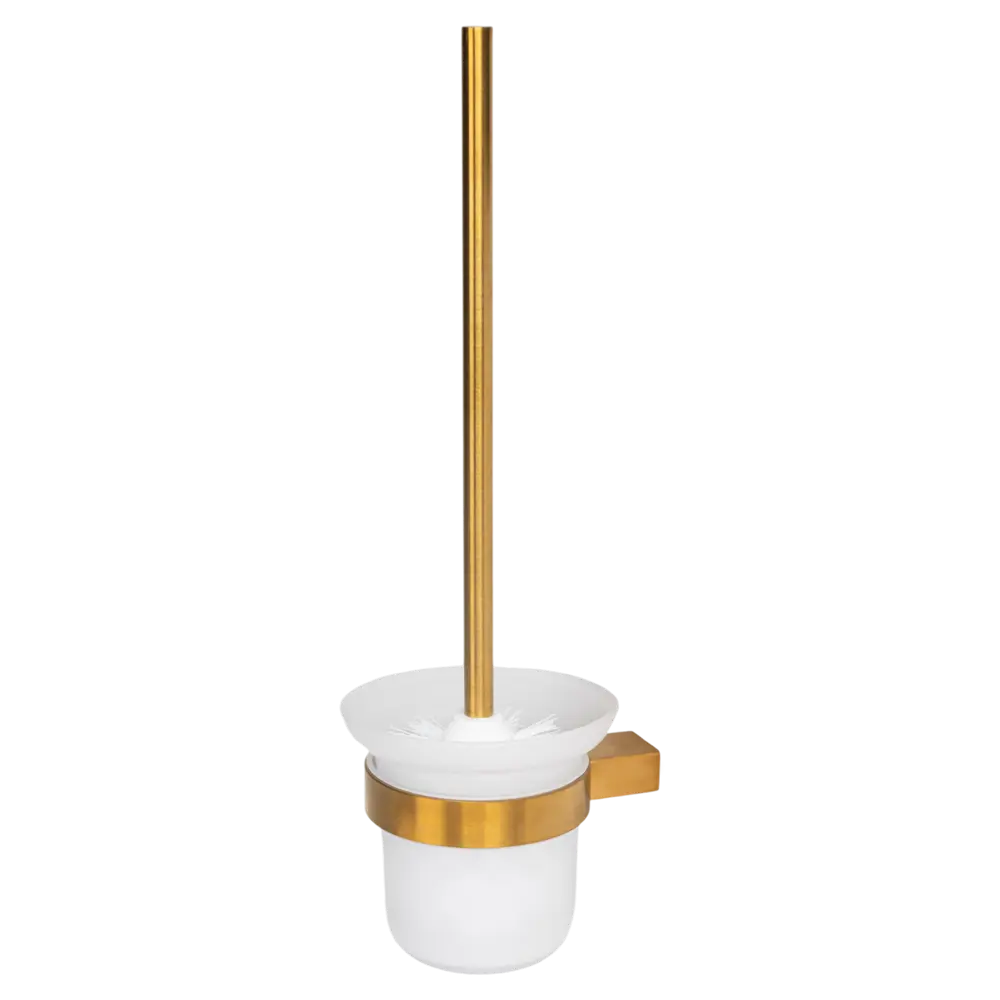 VIDAGE Ершик для унитаза подвесной золотистый со щеткой 89384549 STLM-1585083