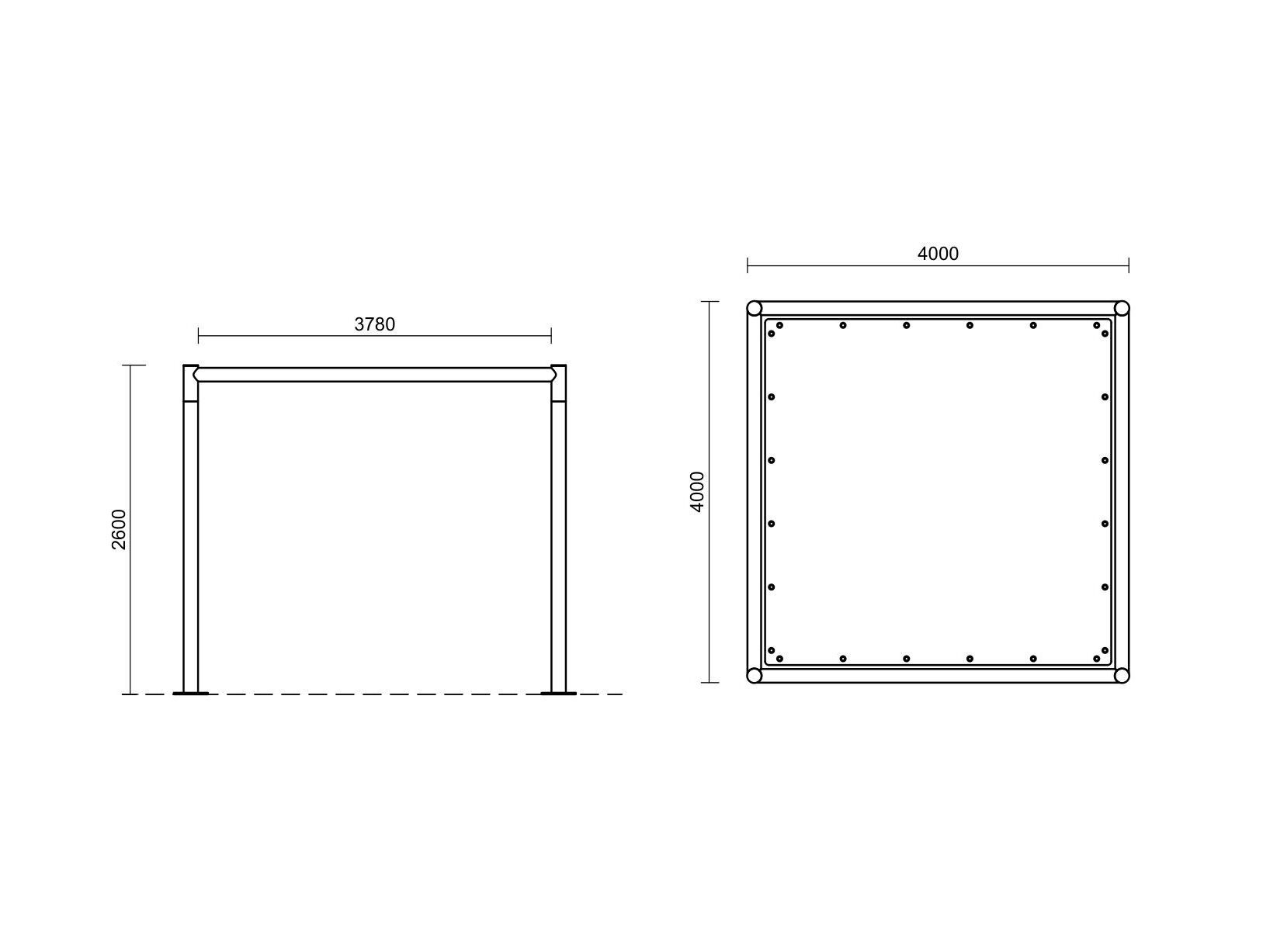 Навес из оцинкованной стали Studio Città GAZEBO ARCH-00028303 - Вид №3