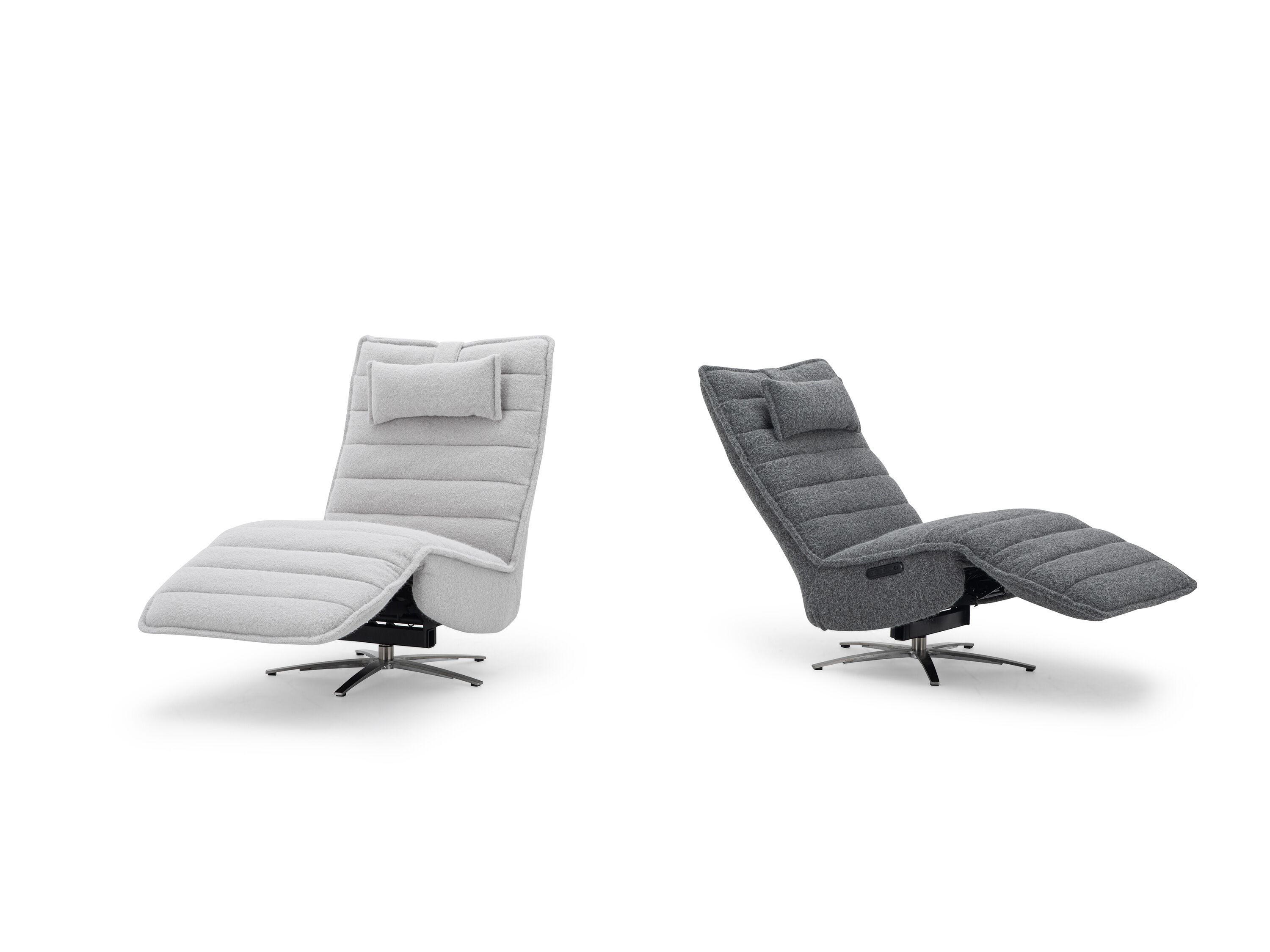 Кожаное вращающееся кресло с электрическим движением CAMPO DE' FIORI MUSE ARCH-00047950 - Вид №11