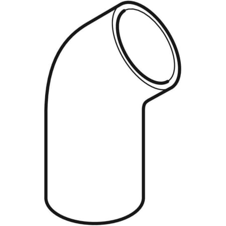 363.055.16.1 Отвод удлиненный Geberit PE Geberit  - Вид №4