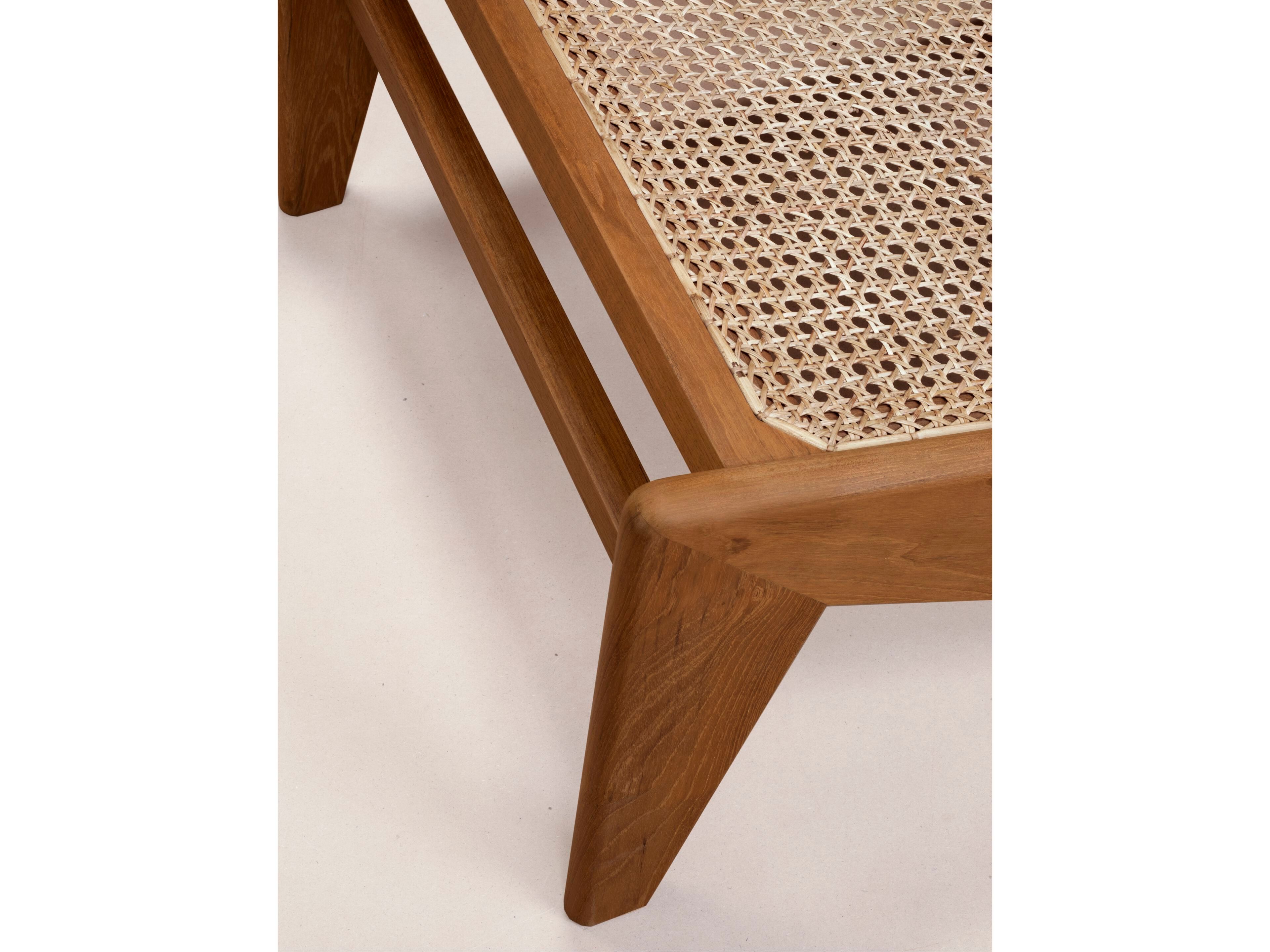 Кресло из тикового дерева без подлокотников Phantom Hands Project Chandigarh ARCH-00063278 - Вид №3
