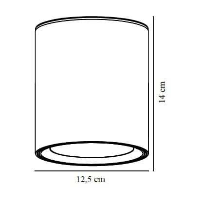 Потолочный металлический прожектор Nordlux Landon ARCH-00151558 - Вид №8