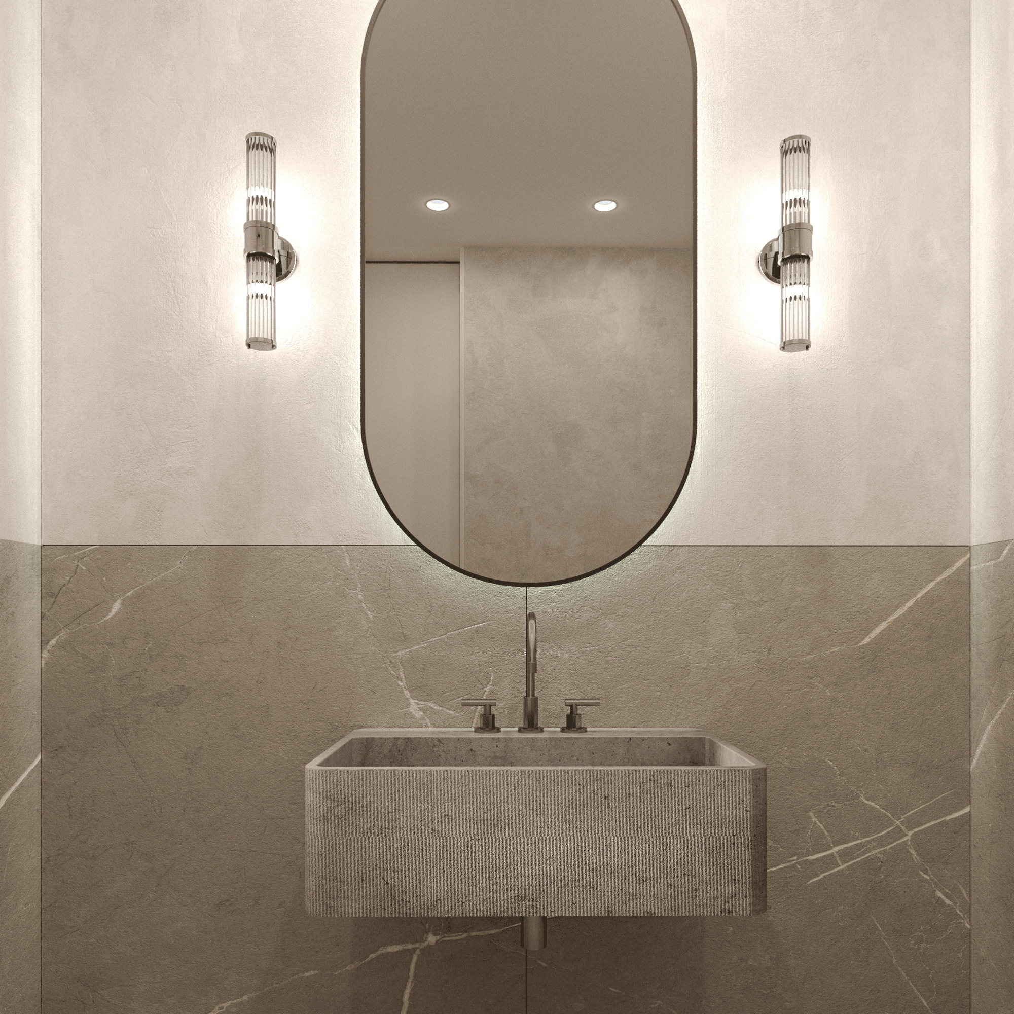 WB-616 Раковина из бетона BET-ON BetOn  - Вид №1