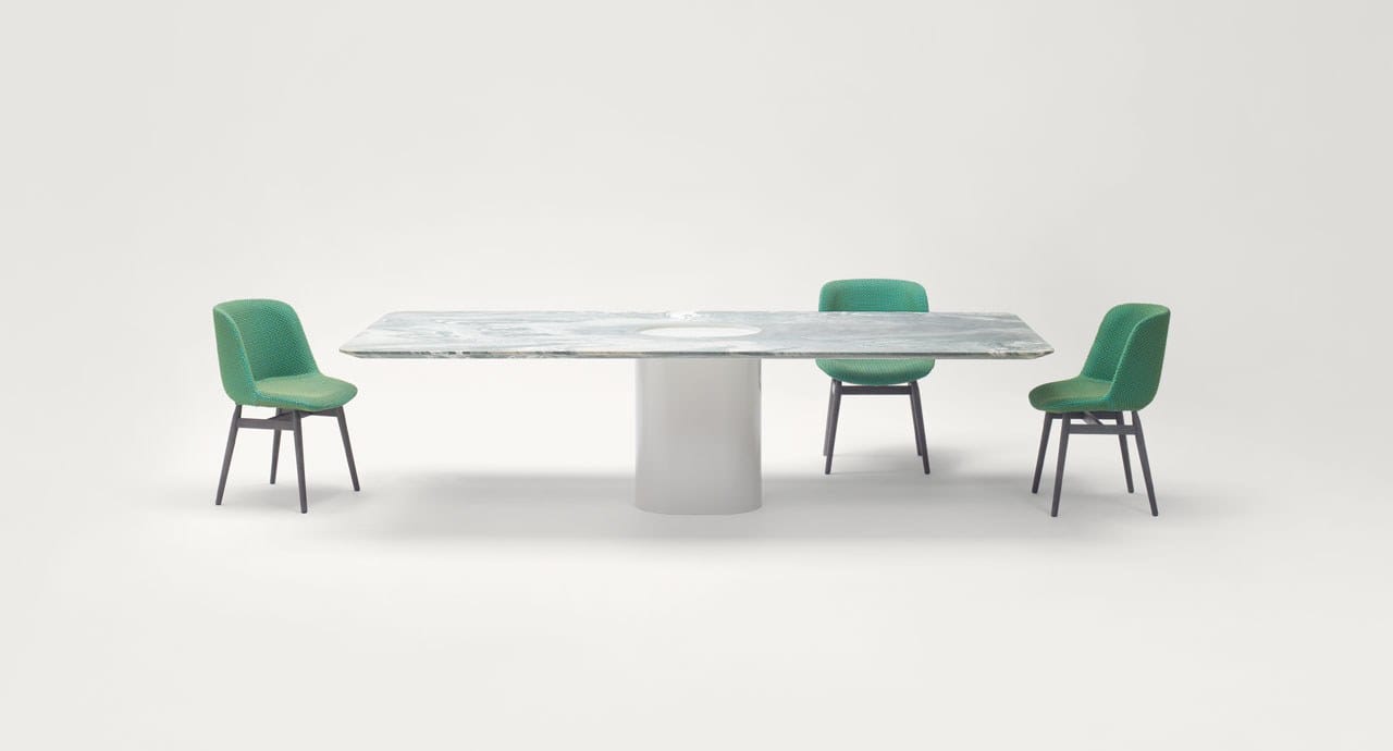 Мраморный прямоугольный обеденный стол Paola Lenti TAOL ARCH-00153274