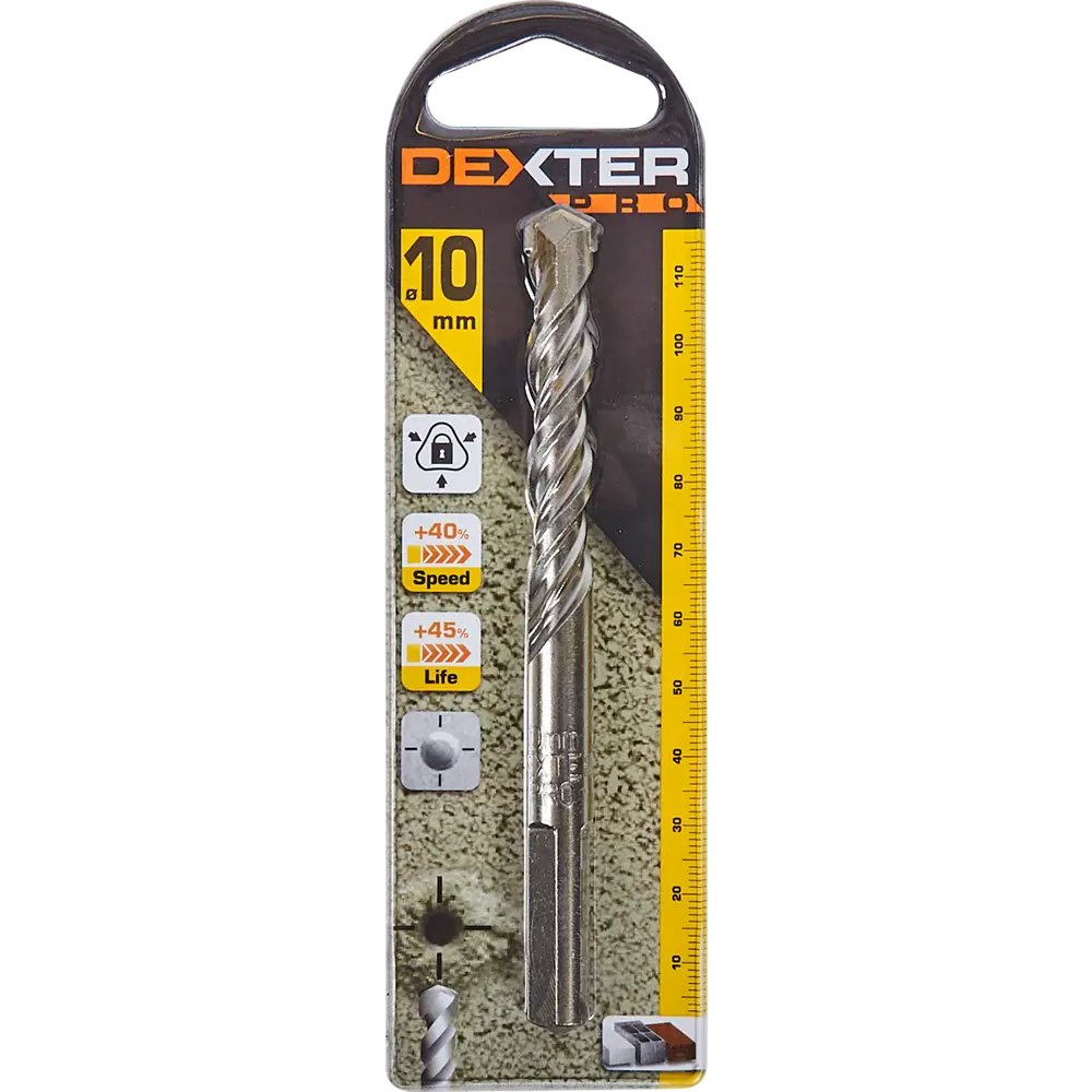 Сверло по бетону Dexter к. Pro 10x120мм 18622730 STLM-2058824  - Вид №3