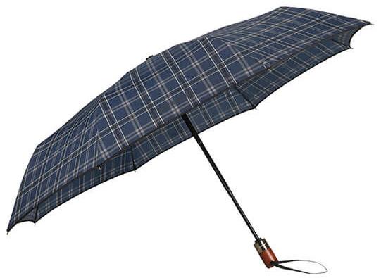 CK3-21023 Зонт CK3*023 3-Section Auto Short Foldable Samsonite Wood Classic S 