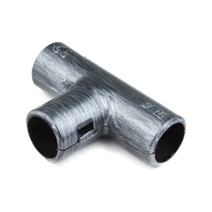 Тройник для кабель-канала 20x6.5 см цвет серебристый 82709339 STLM-2104964