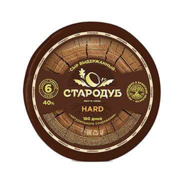 Сыр Пармезан выдержанный Стародуб твердый коровий БЗМЖ Santreyd 25541 - Вид №1