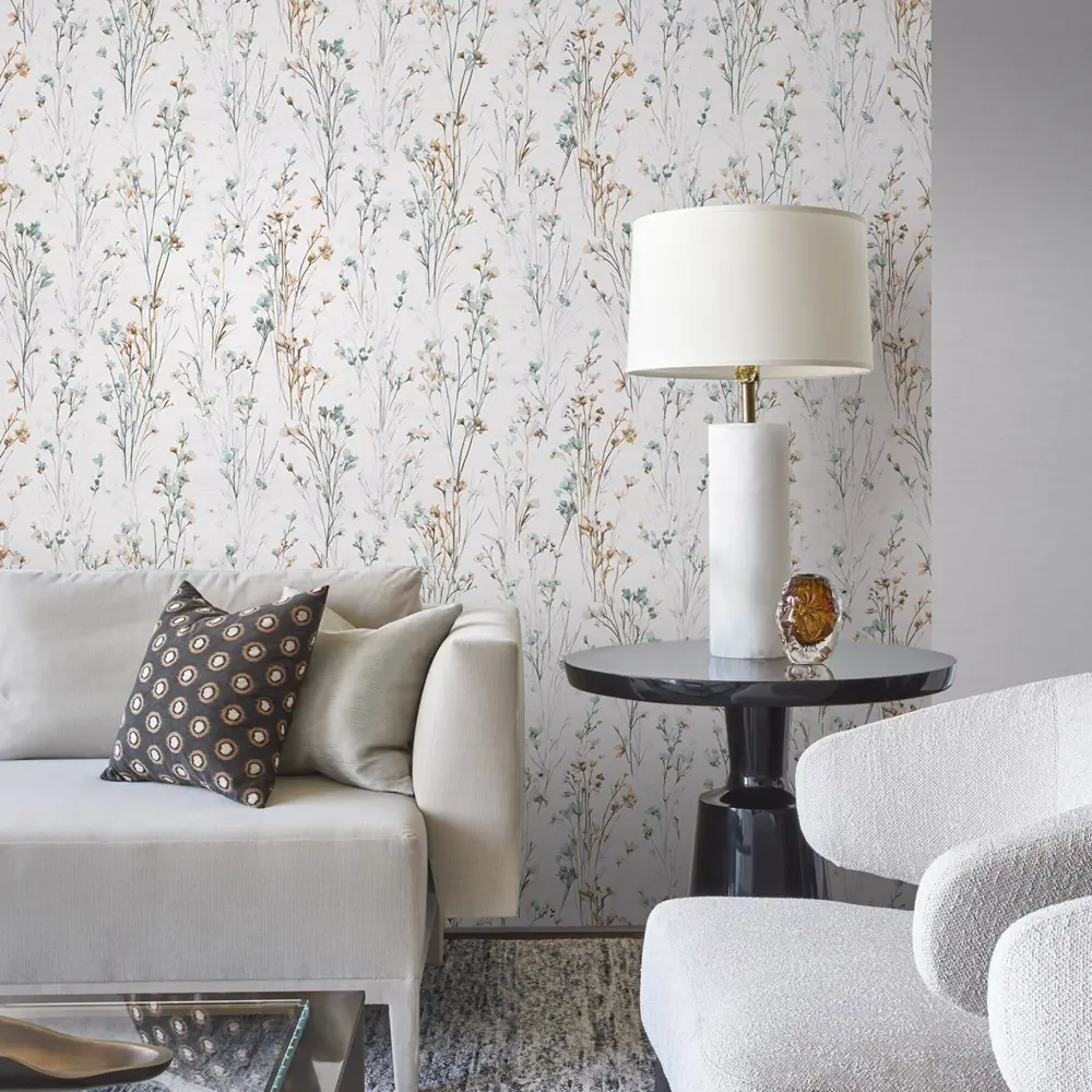 Обои флизелиновые Erismann FD124 бело-серые 1.06 м 12270-10 Forest Dreams STLM-2019141 - Вид №6