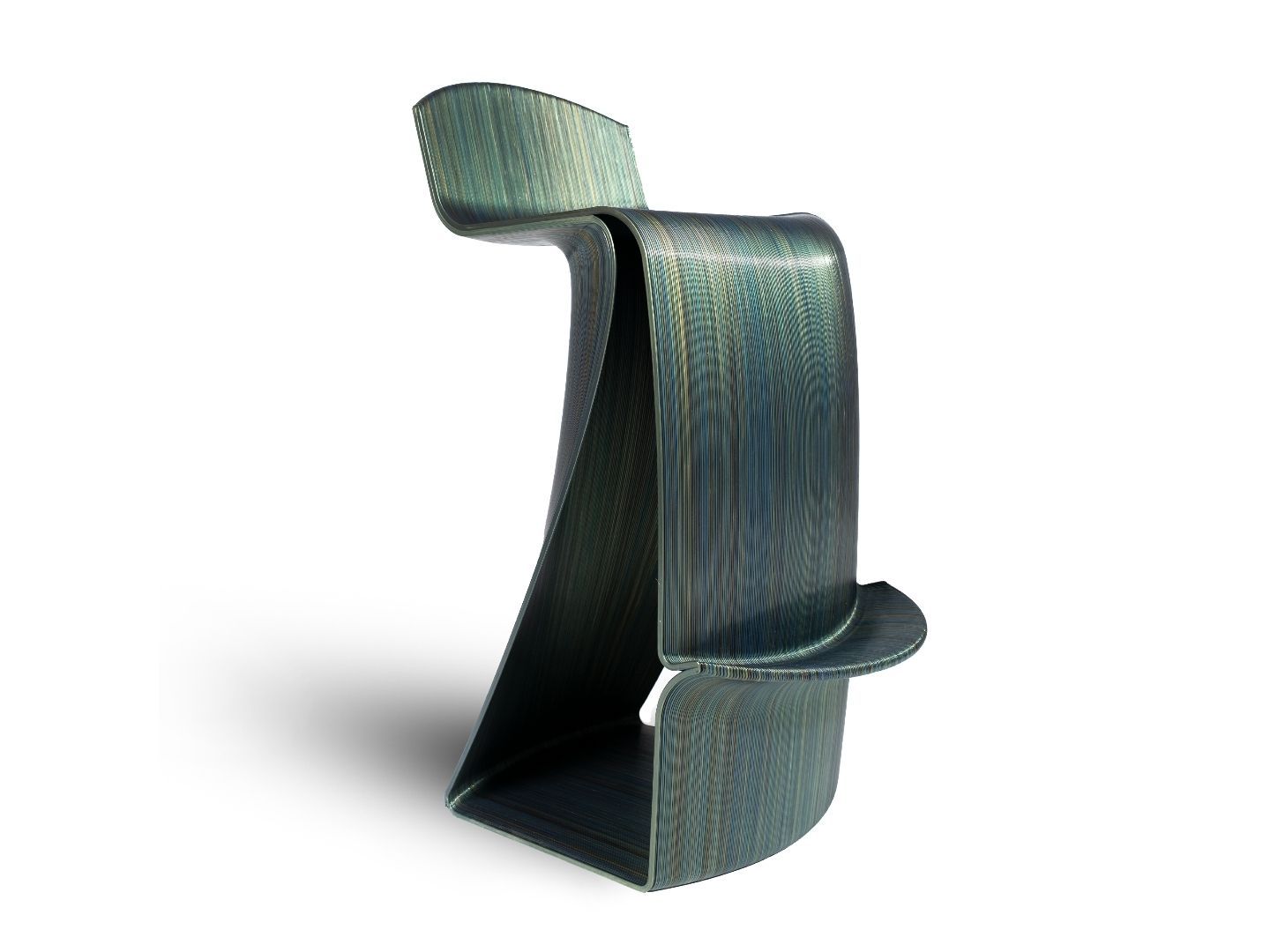 3D печатный пластиковый высокий стул Mediterranea Design PALERMO ARCH-00068423