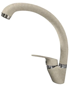 Кухонный смеситель Z-3323 песочный GranFest QUARZ