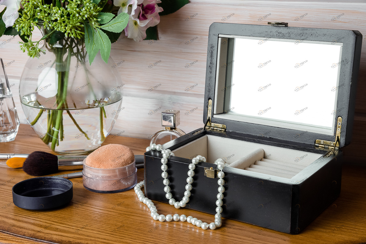 Шкатулка для колец Тёмный шоколад малая ДОМАШНЯЯ ОБСТАНОВКА MOBILIER DE MAISON 017423 Коричневый Santreyd 