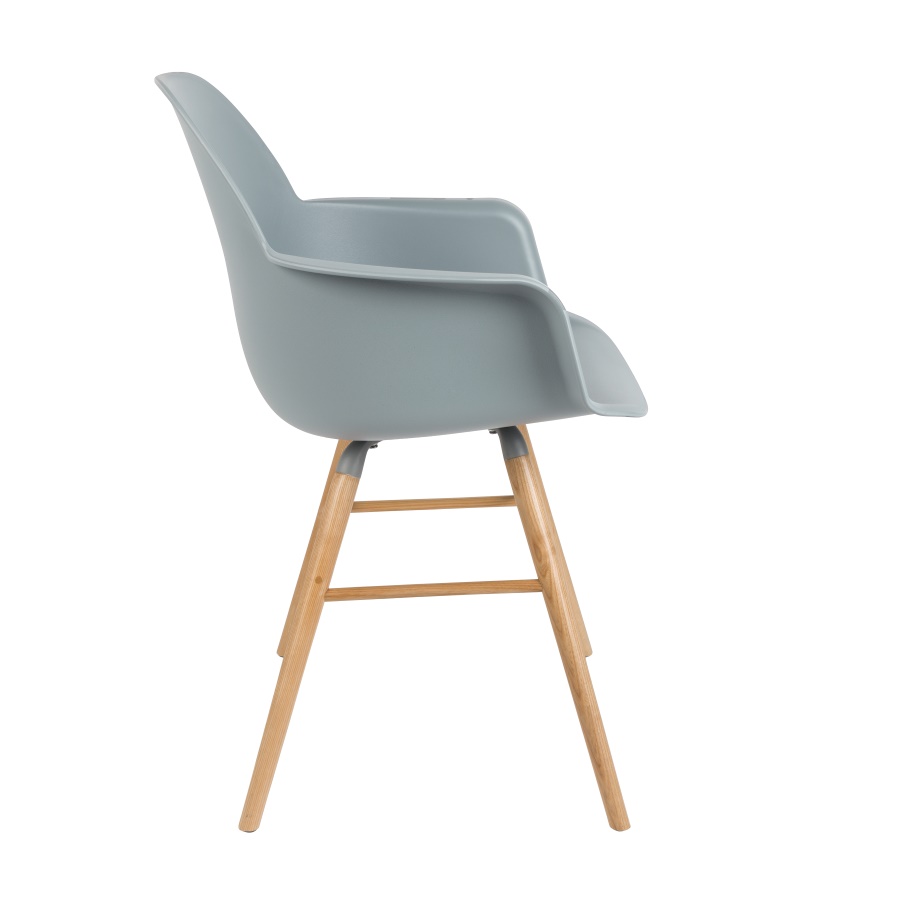 Кресло Albert Kuip светло-серое Zuiver 1200133 - Вид №9