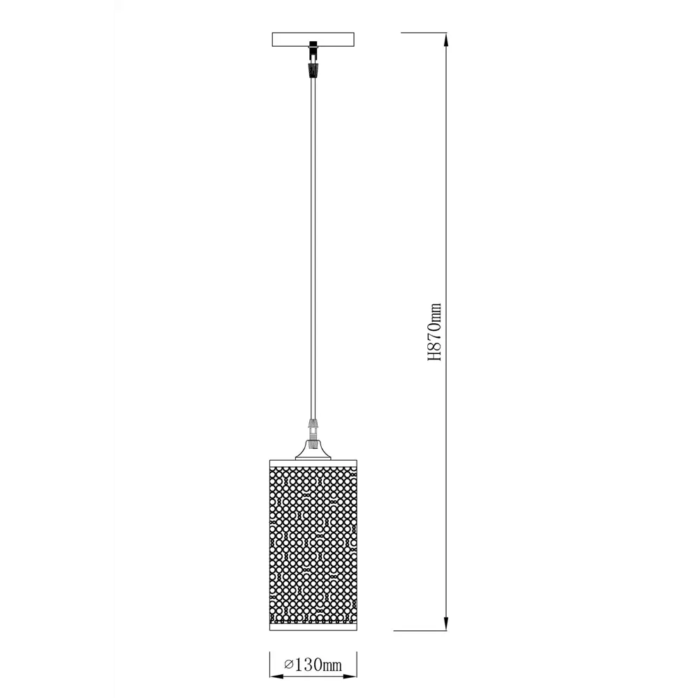 Подвес Арни 1xE27x60 Вт, металл/пластик, цвет хром/белый 16540731 STLM-2112164 WINK  - Вид №10