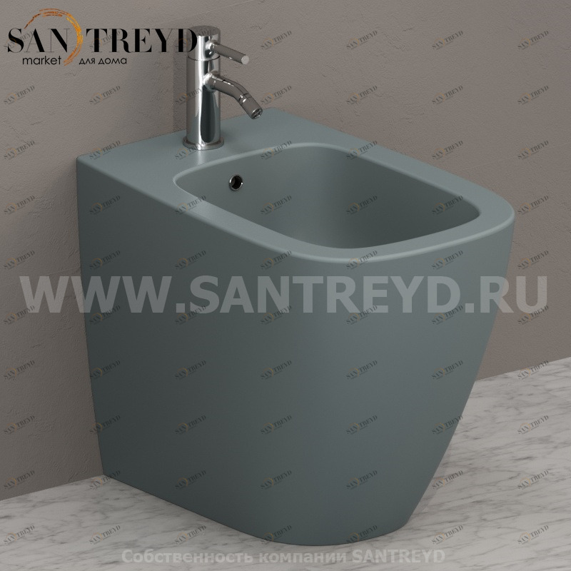 GN009BL Биде напольное GENESIS Ceramica Globo