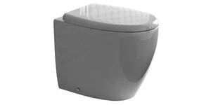 LO10 Приставной унитаз напольный Белый Ceramica Hidra LOFT Италия