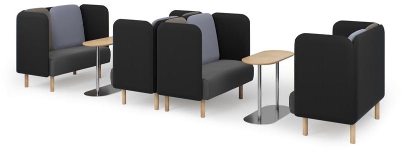 SOFTREND 3-х местный тканевый диван с огнестойкой обивкой August sun-id-1370757 - Вид №5