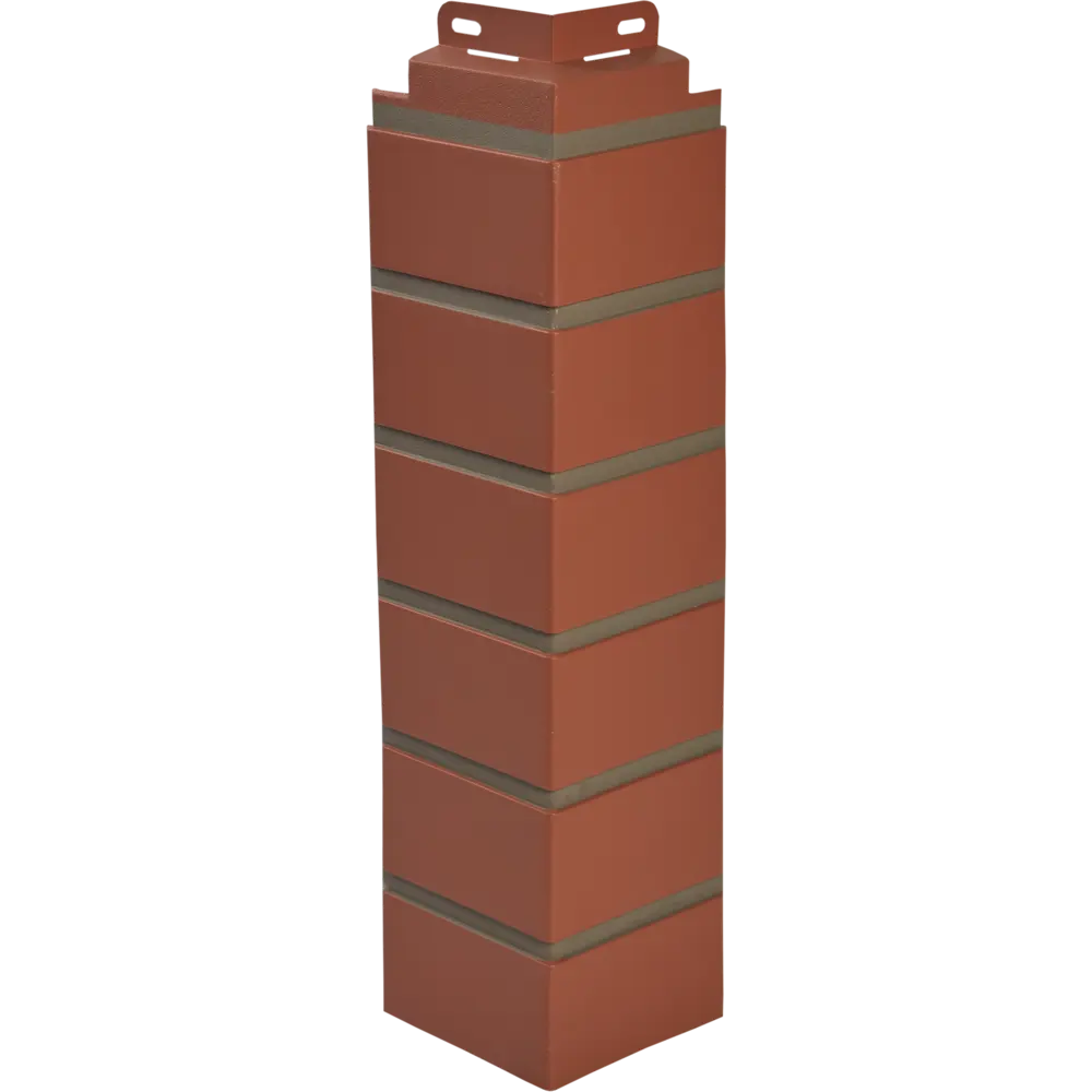 Наружный угол FineBer для фасадных панелей «Кирпич» 14380278 STLM-0004815