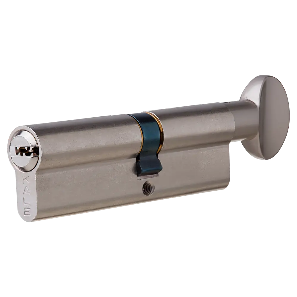 Цилиндр Kale 164BM-100-C-NP, 50х40 мм, ключ/вертушка, цвет никель 82394794 STLM-2045883 