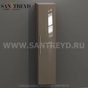 MDC162 Высокий шкаф с двумя створками 160 см коричневый Globo 4ALL Италия