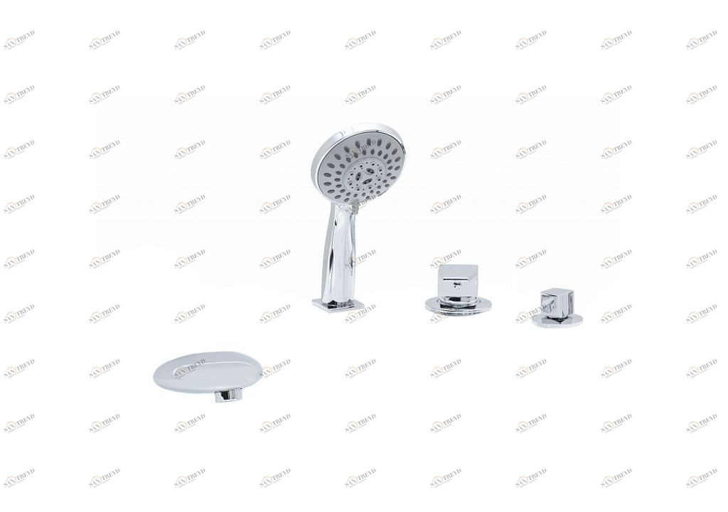 Смеситель на борт ванны Aquanet A7 00240553