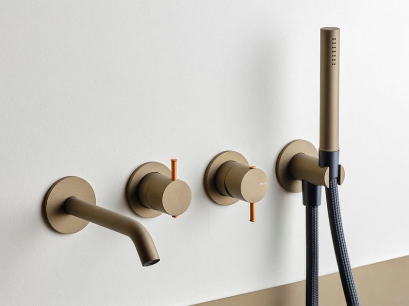 Набор для ванны с 4 отверстиями из нержавеющей стали MINA мода ARCH-00074311