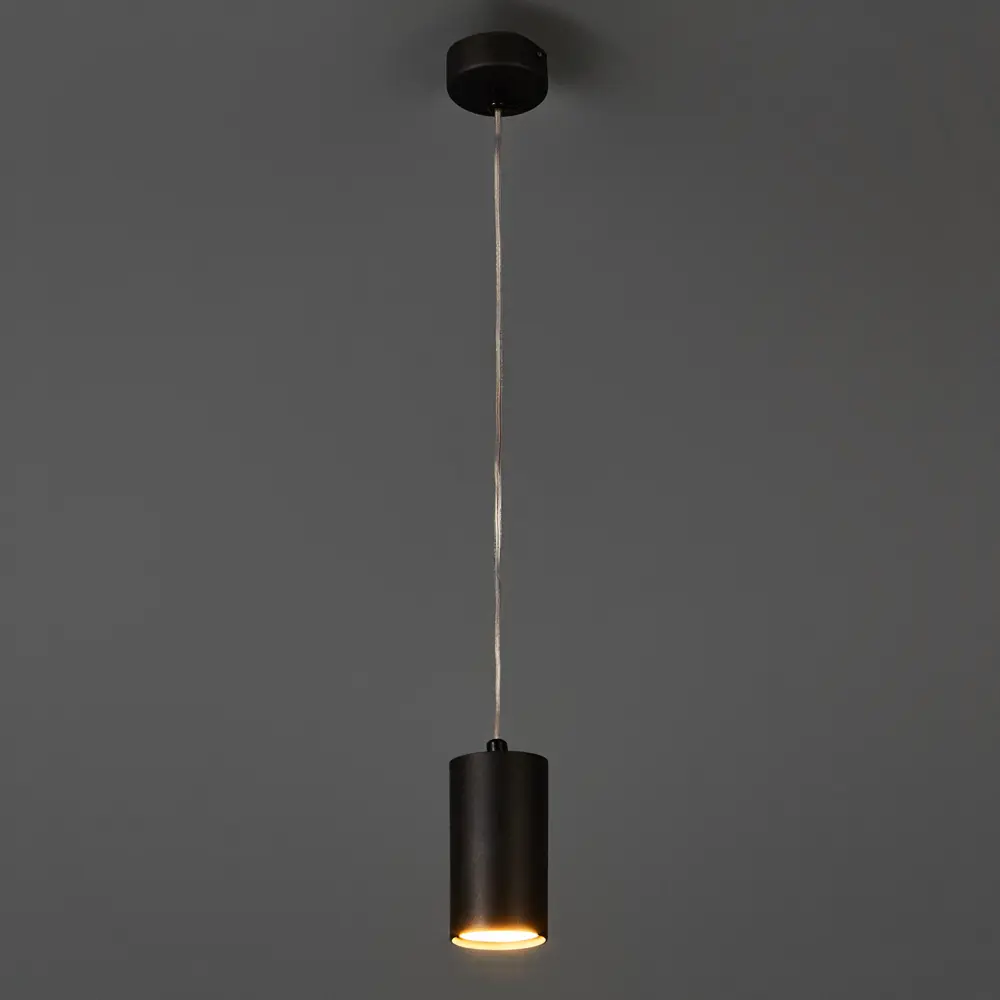Светильник подвесной Arte Lamp Canopus 1 лампа 2 м² цвет черный 82807580 STLM-2033392  - Вид №1