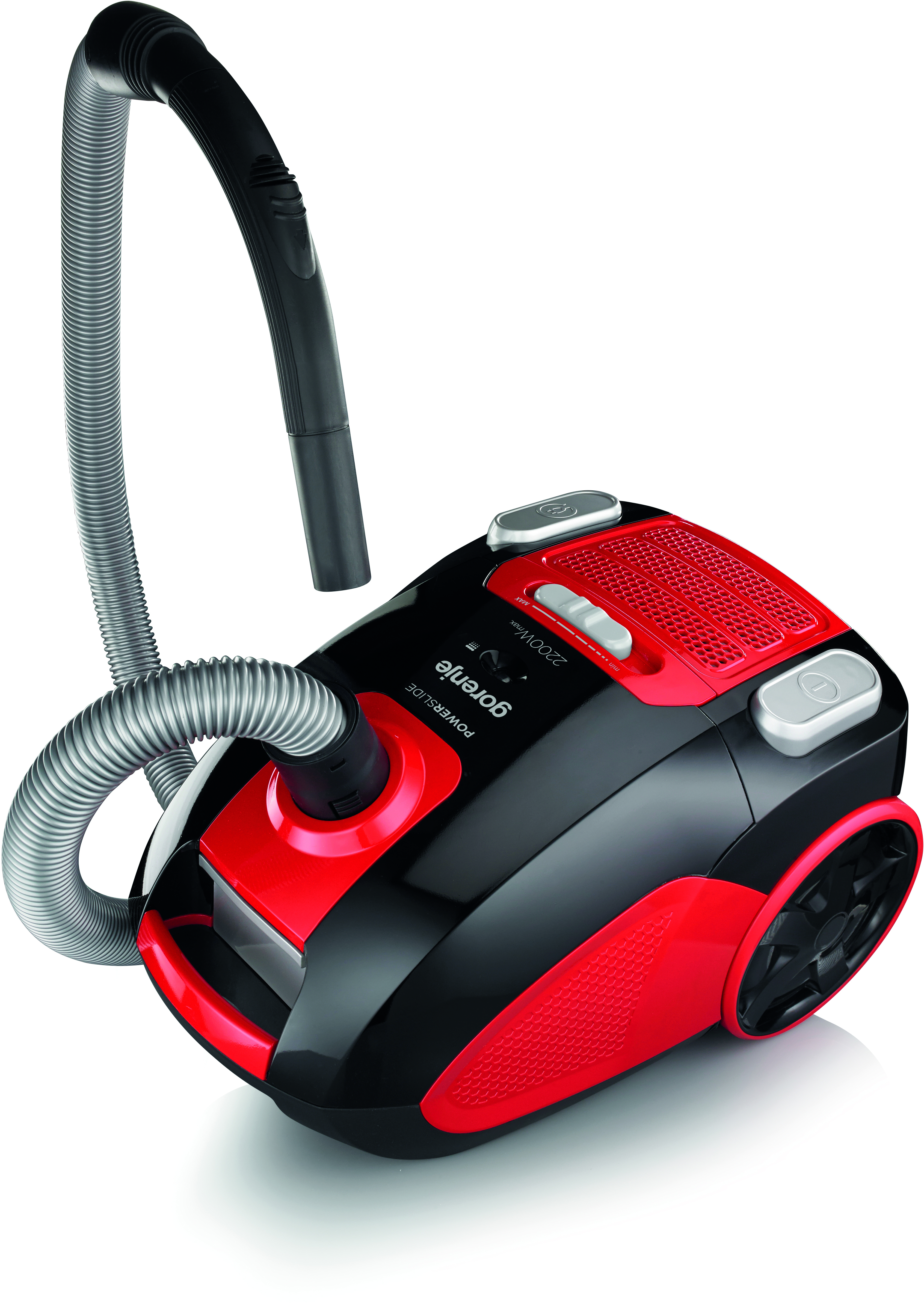 VC2221PSBKR Пылесос мешковый / пылесос мешковый 2200вт, черный/красный Gorenje Santreyd  - Вид №3